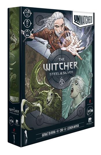 Unmatched – The Witcher: Steel And Silver. Gioco da tavolo  Asmodee 2026 | libraccio.click