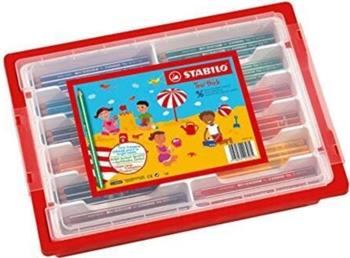 Matita colorata triangolare - STABILO Trio thick - School Box da 96 - 12 Colori assortiti  STABILO 2024 | libraccio.click