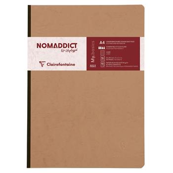 Age Bag. Quaderno brossurato A4 a righe Cognac  Clairefontaine 2020 | libraccio.click