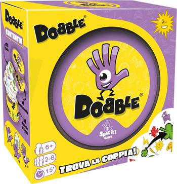 Asmodee: Dobble, Eco-Sleeve, Divertente Gioco da Tavolo per Tutta la Famiglia, 2-8 Giocatori, 6+ Anni, Edizione in Italiano  Asmodee 2024 | libraccio.click