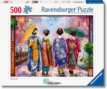 Puzzle Ravensburger Passeggiata in fiore 500 pezzi  Ravensburger 2026 | libraccio.click