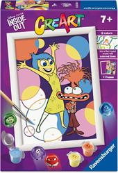 Ravensburger - CreArt Serie E licenziati -  Inside Out, Kit per Dipingere con i Numeri