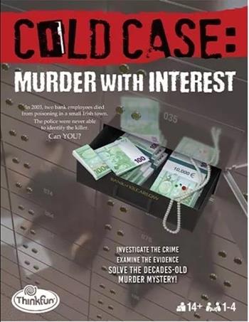 Cold Case 3 Murder with Interest. Escape the Room Games & Crime  ThinkFun 2024 | libraccio.click