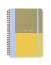 Diario accademico 2026-2027 Colour Block A5 Settimanale Lime