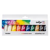 DFY Set colori acrilici 10 x 20 ml