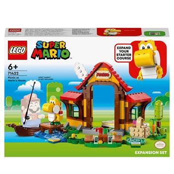 LEGO Super Mario 71422 Pack di Espansione Picnic alla Casa di Mario con Figura di Yoshi Giallo, Idea Regalo Bambini 6+ Anni  LEGO 2023 | libraccio.click
