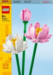 LEGO Botanicals (40647). Fiori di Loto