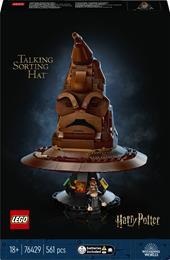 LEGO Harry Potter (76429). Cappello Parlante di Hogwarts con Stemma delle Case e 31 Suoni