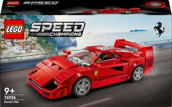 LEGO Speed Champions 76934 Supercar Ferrari F40, Modellino di Auto Sportiva, Macchina Giocattolo da Collezione per Bambini 9+  LEGO 2024 | libraccio.click