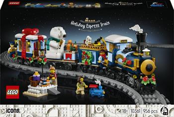 LEGO Icons (10361). Treno espresso festivo  LEGO 2026 | libraccio.click
