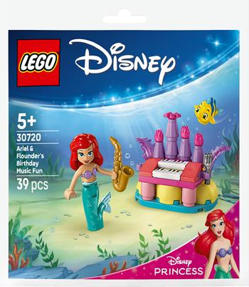 LEGO Recruitment Bags (30720). Disney Princess Divertimento musicale per il compleanno di Ariel e Flounder  LEGO 2026 | libraccio.click