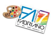 Blocco acquerello Fabriano FA7 grana fine 24x33