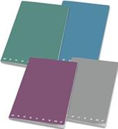 Quaderno Maxi Monocromo Dusty 38 fogli. Righe con margine, 4ª e 5ª elementare