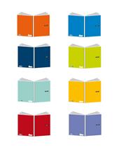 Maxi quaderno Libraccio tinta unita 4M 100gr. Pacco da 10