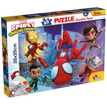 Marvel Puzzle Df M-Plus 48 Spidey  Lisciani 2023 | libraccio.click
