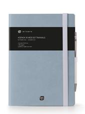 Diario 16 Mesi Write Settimanale 15X21 Con Elastico Celeste