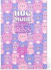 Quaderno a Pagine Bianche Medium - Teddy Bear