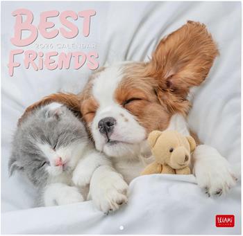 Calendario 2026 da Parete - Best Friends - 30 x 29 cm  Legami 2025 | libraccio.click