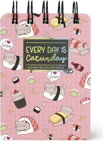 Legami Sushi Cat Mini Blocco note  Legami 2025 | libraccio.click