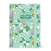 Agenda 16 mesi 2027 giornaliera fotografica Legami Small Bee Green
