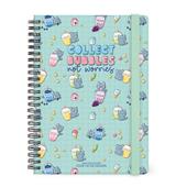 Agenda 16 mesi 2027 settimanale spiralata Legami Large Kitty Bubble Tea
