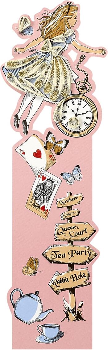 Segnalibro Origamo Moleskine Alice in Wonderland  Moleskine 2026 | libraccio.click