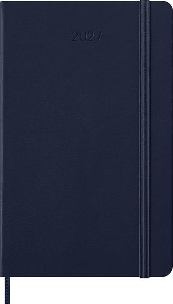Agenda Moleskine 12 mesi giornaliera large blu rigida  Moleskine 2026 | libraccio.click