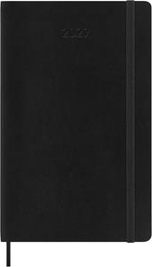 Agenda Moleskine 12 mesi giornaliera large nera morbida