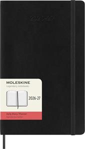 Agenda Moleskine 18 mesi giornaliera large nera morbida
