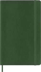 Agenda Moleskine 2027 12 mesi settimanale notebook large verde morbida