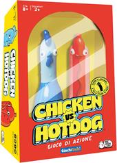 Giochi Uniti - Chicken vs Hotdog, 2+ Giocatori, 8+ Anni, GU867, Edizione italiana