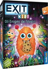 Giochi Uniti - Exit Kids: Gli Enigmi dei Mostri,1-4 Giocatori, 5+ Anni, GU874, Edizione italiana