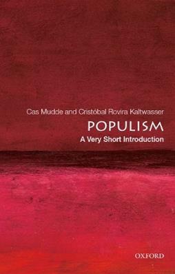 Populism - Cas Mudde, Cristóbal Rovira Kaltwasser - Libro Oxford University Press Inc, Very Short Introductions | libraccio.click
