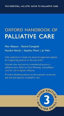 Oxford Handbook of Palliative Care  - Libro Oxford University Press, Oxford Medical Handbooks | libraccio.click