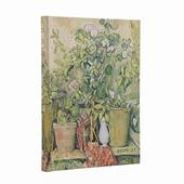 Agenda 2027 18 mesi, Cezanne's Terracotta Pots and Flowers, Midi, Horizontal