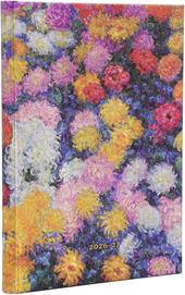 Agenda 2027 18 mesi, Monets Chrysanthemums, Midi, Horizontal