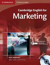 Cambridge English for marketing. Student's book. Per le Scuole superiori. Con CD Audio. Con espansione online