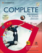 Complete preliminary for schools. B1. Student's book without answers. Per le Scuole superiori. Con Online Practice - Emma Heyderman, Peter May - Libro Cambridge 2019, Complete | libraccio.click