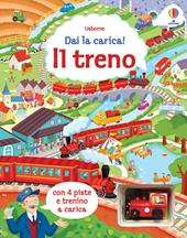 Il treno. Ediz. illustrata. Con 4 piste. Con trenino a carica