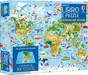 Atlante del mondo. Ediz. illustrata. Con puzzle - Sam Smith - Libro Usborne 2024, Libro e puzzle | libraccio.click