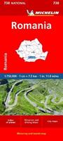 Roumanie  - Libro Michelin Éditions 2023, Carte nazionali | libraccio.click