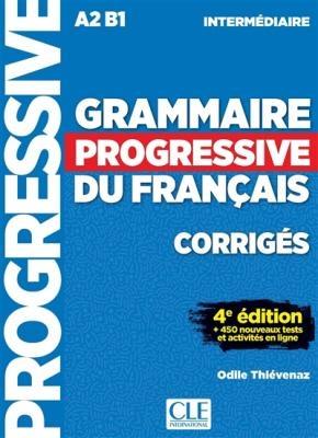 Grammaire progressive du français. Niveau Intermédiaire. Corriges  - Libro CLE International 2017 | libraccio.click