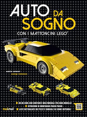 Auto da sogno con i mattoncini Lego. Ediz. a colori - Mattia Zamboni, George Panteleon, Enrico Lavagno - Libro Nuinui 2018 | libraccio.click