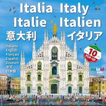 Italia. Nazioni pop up. Ediz. multilingue - David Hawcock - Libro Nuinui 2025, Viaggi in pop up | libraccio.click