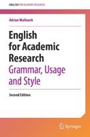 English for Academic Research: Grammar, Usage and Style - Adrian Wallwork - Libro Springer International Publishing AG, English for Academic Research | libraccio.click
