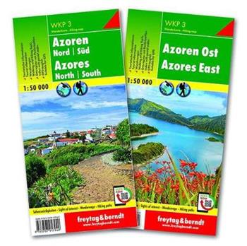 Azzorre set 1:50 000  - Libro Freytag & Berndt 2020 | libraccio.click