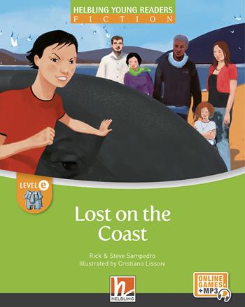 Lost on the coast. Level E. Helbling young readers. Fiction registrazione in inglese britannico. Con e-zone kids. - Rick Sampedro, Steve Sampedro - Libro Helbling 2021 | libraccio.click