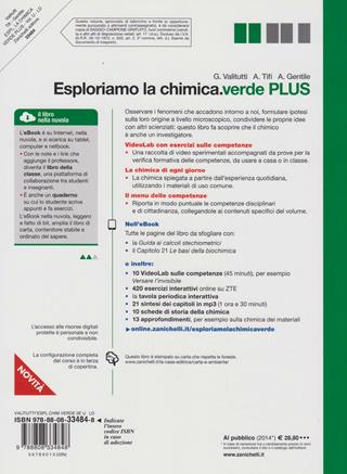 Esploriamo la chimica.verde plus. Per le Scuole superiori. - Giuseppe Valitutti, Alfredo Tifi, Antonino Gentile - Libro Zanichelli 2013 | libraccio.click