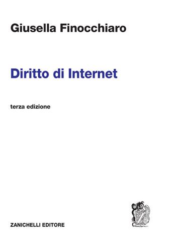 Diritto di Internet - Giusella Finocchiaro - Libro Zanichelli 2020 | libraccio.click