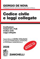 Codice civile e leggi collegate 2026. Con appendice di diritto tributario